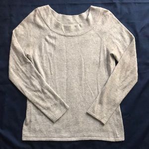 Sarah Spencer Womens Large Grey Rabbit Hair sweater